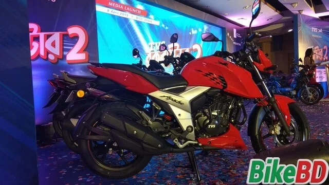 tvs apache rtr 4v single disc